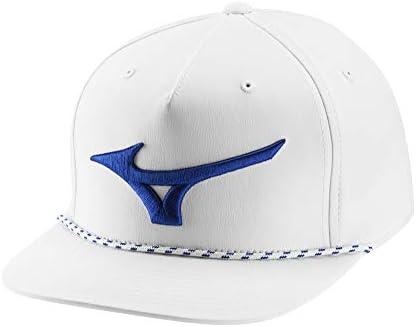Amazon.com: Mizuno Tour Flat Snapback Hat | Unisex Adjustable Cap